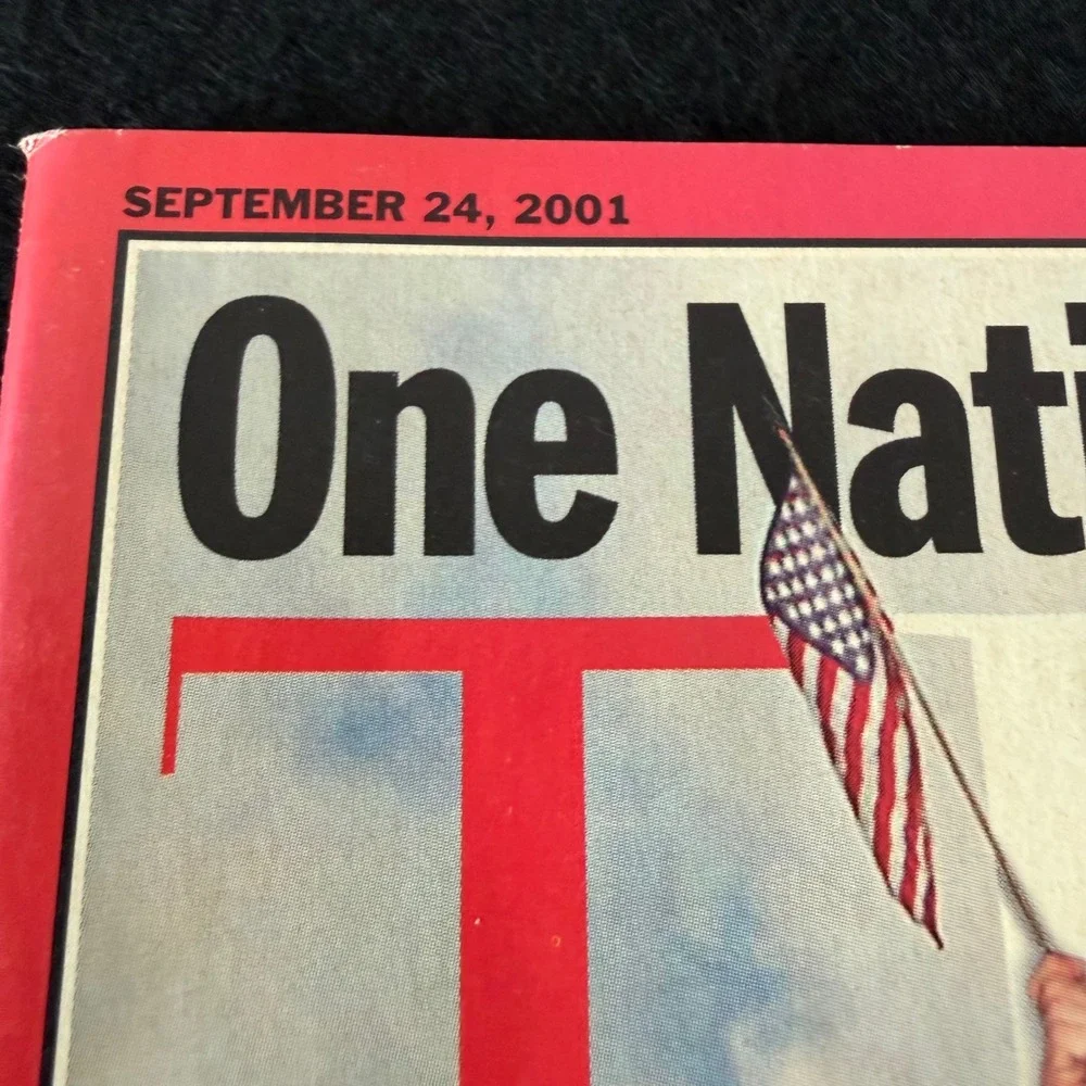 TIME Magazine September 24 2001 One Nation‎ Indivisible 9/11 Issue